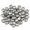 Lentils 6 mm Aluminium Silver Lentils-01700