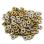 O bead 4 мм Chalk White Amber Matted Obead-3000-26471