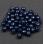 Стеклянный жемчуг 2 мм Matted Deep Blue Pearl-2-10157