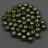 Стеклянный жемчуг 2 мм Shiny Green Apple Pearl-2-10158