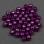 Стеклянный жемчуг 2 мм Shiny Deep Magenta Pearl-2-24279