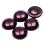 Glass Pearl Cabochons 12 мм Shiny Purple (5 шт) PearlCab-12-70979