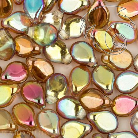 Pip Beads 5х7 мм Crystal Brown Rainbow Pip-00030-98532