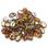 Pip Beads 5х7 мм Crystal Brown Rainbow Pip-00030-98532