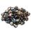 Pip Beads 5х7 мм Crystal Graphite Rainbow Pip-00030-98537