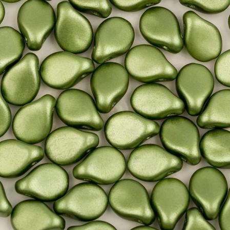 Pip Beads 5х7 мм Alabaster Pastel Olivine