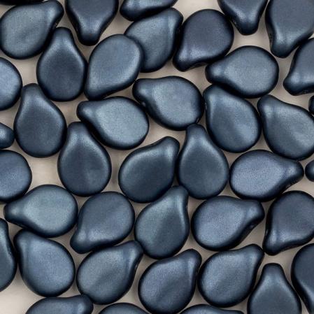 Pip Beads 5х7 мм Alabaster Pastel Montana Blue