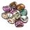 Rose Petal 14х13 мм Crystal Copper Rainbow (10 шт) Rose-14-00030-98533