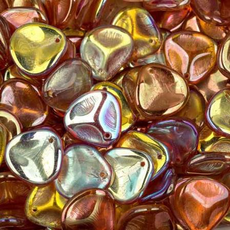 Rose Petal 14х13 мм Crystal Orange Rainbow (10 шт)