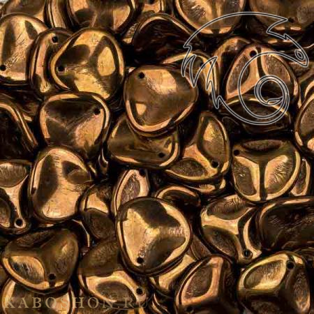 Rose Petal 14х13 мм Jet Bronze Rose-14-23980-14415-1