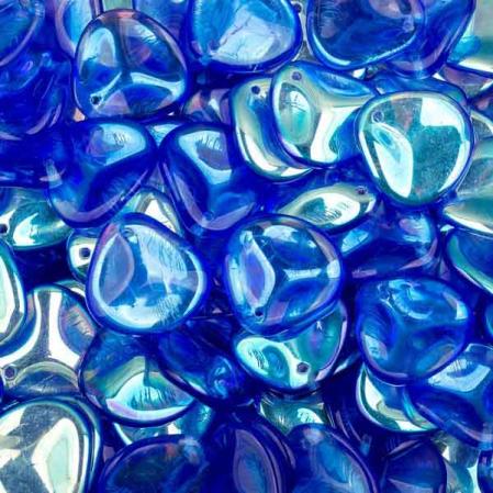 Rose Petal 14х13 мм Sapphire AB (10 шт)
