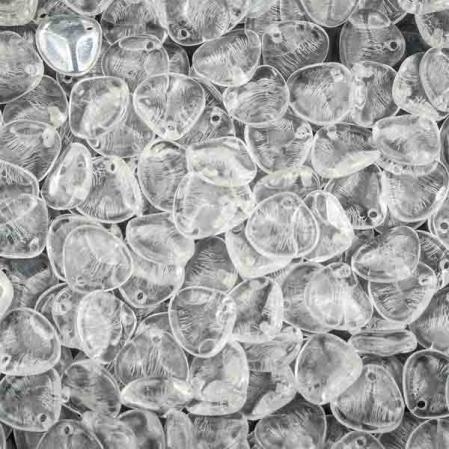Rose Petal 8х7 мм Crystal (10 шт)