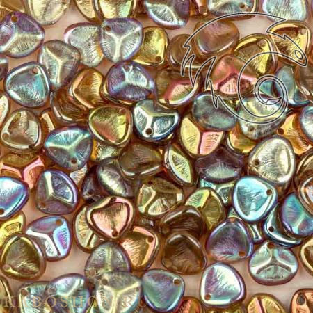 Rose Petal 8х7 мм Crystal Brown Rainbow Rose-8-00030-98532-1
