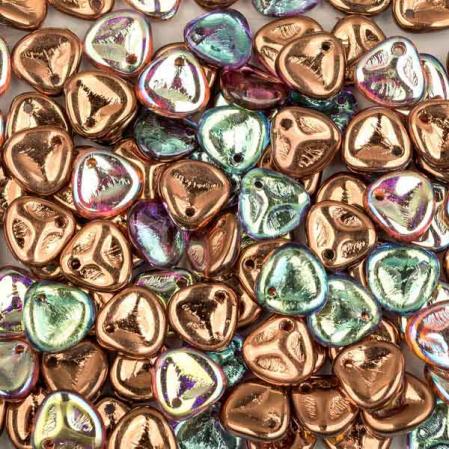 Rose Petal 8х7 мм Crystal Copper Rainbow