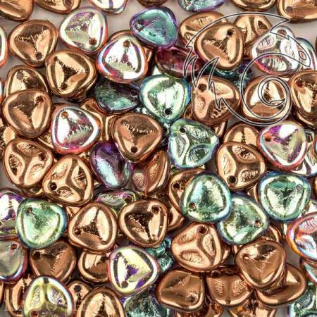Rose Petal 8х7 мм Crystal Copper Rainbow Rose-8-00030-98533-1