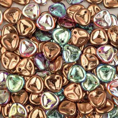 Rose Petal 8х7 мм Crystal Copper Rainbow (10 шт)