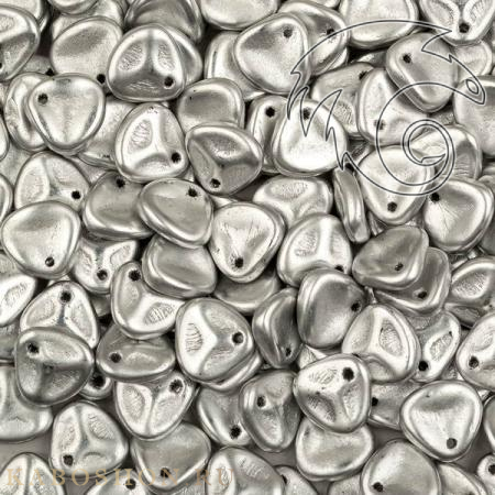 Rose Petal 8х7 мм Aluminium Silver Rose-8-01700-1