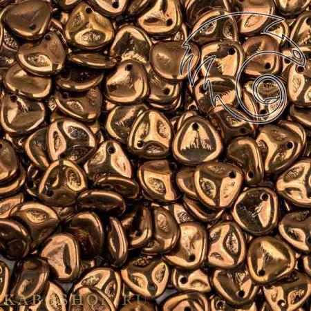 Rose Petal 8х7 мм Jet Bronze (10 шт) Rose-8-23980-14415