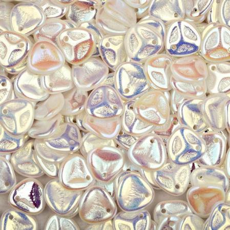 Rose Petal 8х7 мм Chalk White Full AB (10 шт)