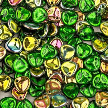 Rose Petal 8х7 мм Chrysolite Vitrail