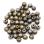 Round beads 3 мм Crystal Glittery Argentic Matted RoundB-3-00030-98854