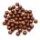 Round beads 4 мм Copper RoundB-4-01750