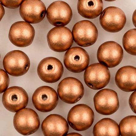 Round beads 4 мм Vintage Copper