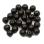 Round Beads 6 мм Alabaster Metallic Black RoundB-6-2010-29400