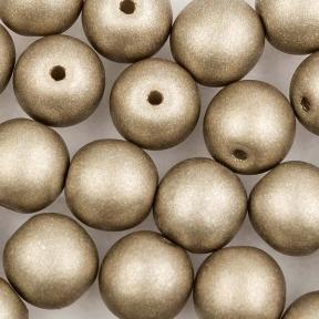 Round Beads 6 мм Alabaster Metallic Grey