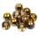 Round Beads 8 мм Crystal Sunny Magic Gold (10 шт) RoundB-8-00030-98002