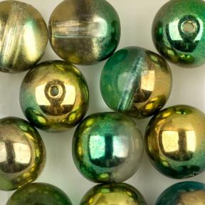 Round Beads 8 мм Crystal Sunny Magic Summer Green