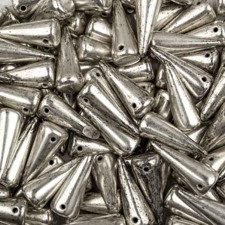 Spike 7х17 мм Jet Old Silver (5 шт)