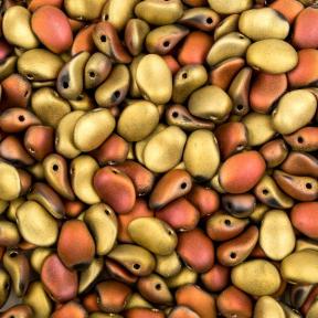 Tulip Petals 6х8 мм Jet California Gold Rush Matted (10 шт)