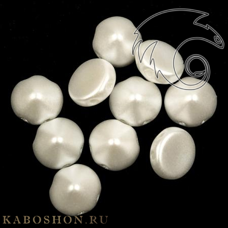 Tipp Beads 8 мм Alabaster Pastel White Tipp-2010-25001