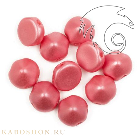 Tipp Beads 8 мм Alabaster Pastel Light Coral Tipp-2010-25007