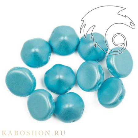 Tipp Beads 8 мм Alabaster Pastel Aqua Tipp-2010-25019