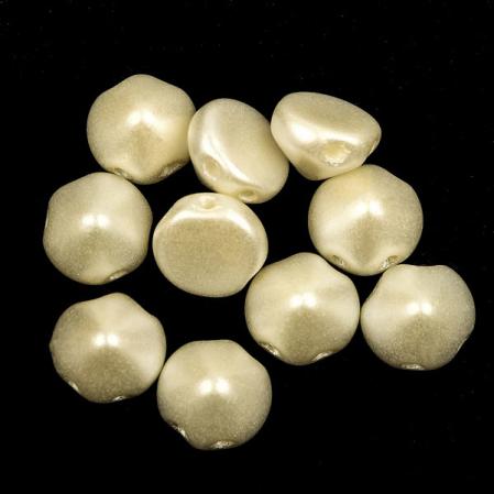 Tipp Beads 8 мм Alabaster Pastel Light Cream