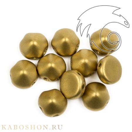 Tipp Beads 8 мм Alabaster Metallic Olivine Tipp-2010-29418