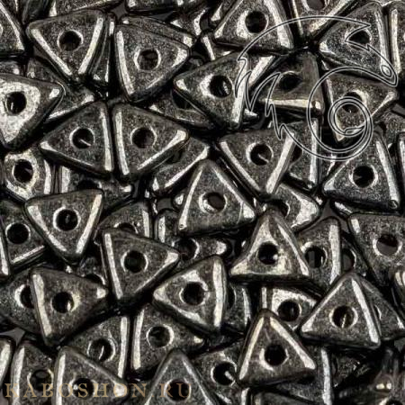 Tri-bead 4 мм Jet Hematite Tri-23980-14400