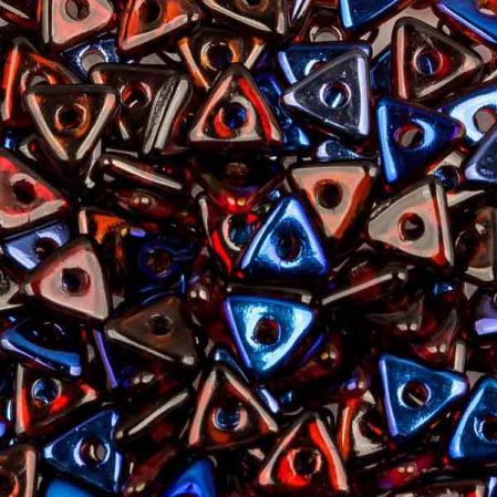 Tri-bead 4 мм Red Azuro