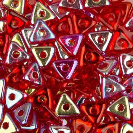 Tri-bead 4 мм Red AB