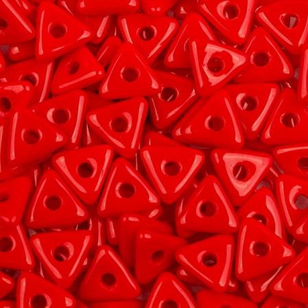 Tri-bead 4 мм Opaque Red