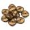 Wavelet Beads 10 мм Metallic Brass WavB-29415-1