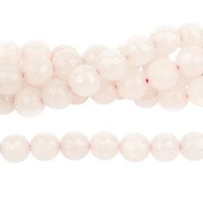 Кварц розовый граненый 10 мм