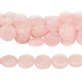 Кварц розовый монетки 12 мм