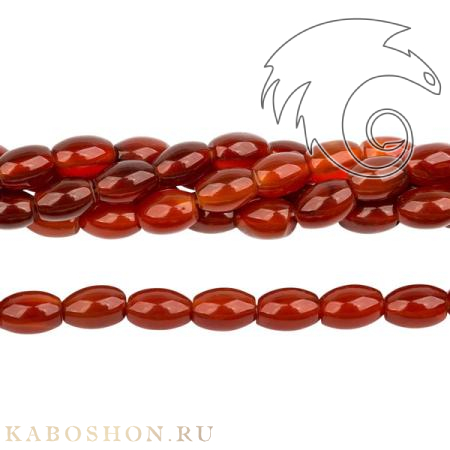 Сердолик 9х7 мм 23715