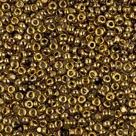Бисер Charlotte 15-0 Jet Full Amber
