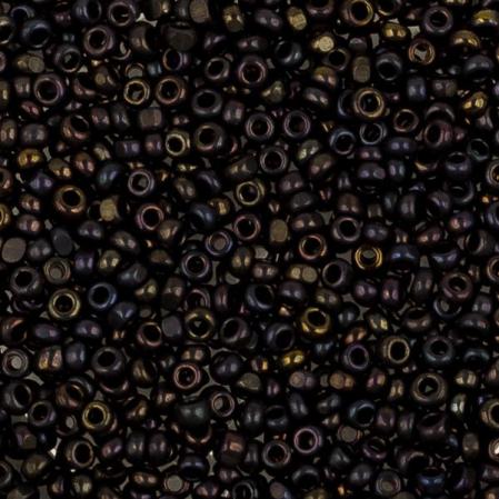 Бисер Charlotte 15-0 Loose Brown Iris