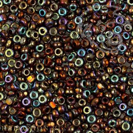 Бисер Charlotte 15-0 Dark Copper Plated AB Char-15-DCPAB