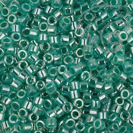 Бисер Delica 11-0 Lined Crystal Green Aqua Lust DB0238